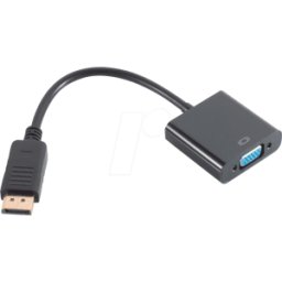 SHIVERPEAKS SHVP BS14-05012 - Adaptador DisplayPort, conector DP a conector hembra VGA