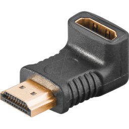 GOOBAY 51727 - Adaptador, conector HDMI macho a conector hembra HDMI hembra, 27