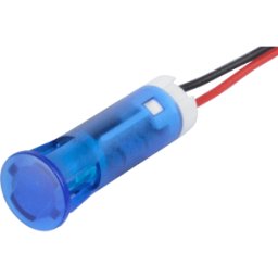 APEM APM QS83 HB220 - Lámpara de señalización LED, azul, 220 V, 8