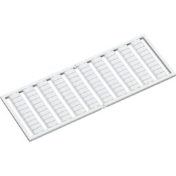 WAGO 209-503 - Tarjeta de etiquetado WSB, impresa, 11 ... 20 (10x), blanco