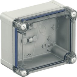 SCHNEIDER ELECTRIC NSYTBS241912HT - Caja Thalassa TBS, 241 x 194 x 127 mm, gris / transparente