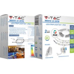 V-TAC VT-2558 - Tiras LED, RGB+blanco neutro, IP20, 5000 mm