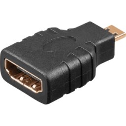 GOOBAY 68842 - Adaptador, toma HDMI a conector micro HDMI