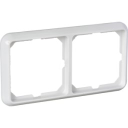 ELSO 204204 - Bastidor doble, FASHION duro, blanco puro