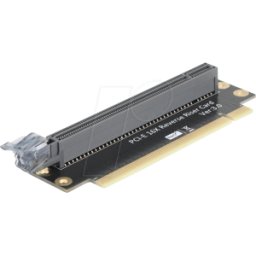 DELOCK 81291 - Tarjeta elevadora PCI Express 3.0 x16 macho a ranura x16 de 90°
