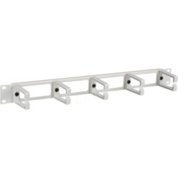 EFB-ELEKTRONIK EFB 699992.1GR - 19" panel de gestión de cable 1U, 5 soportes de pl&aacute