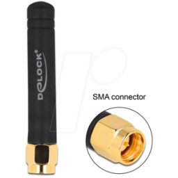 DELOCK 12715 - Antena, LPWAN 860 - 870 MHz, conector SMA