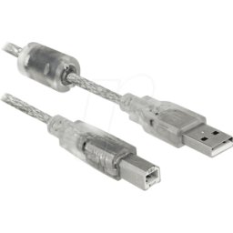DELOCK 83895 - Cable USB 2.0, conector A macho a conector B macho, 3 m
