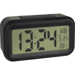 TFA DOSTMANN TFA 60201801 - Despertador digital con medición de temperatura