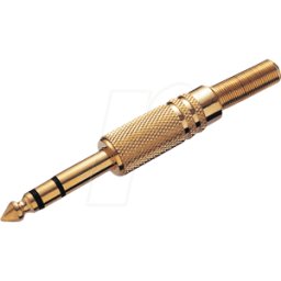 FREI KSSKG 63 - Conector jack, 6,3 mm, estéreo, 3 polos