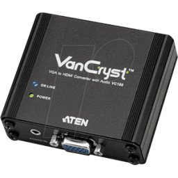 ATEN VC180 - Adaptador VGA, VGA a HDMI socket con audio