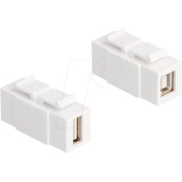 DELOCK 87951 - El módulo Keystone USB 2.0 Tipo-A hembra a USB 2.0 Tipo-B hembra