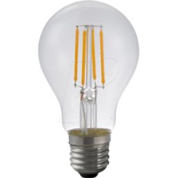 SCHIEFER LIGHTING SCHI LF023870709 - Lámpara LED E27, 4 W, 250 lm, 2200 K, filamento, regulabl