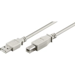 GOOBAY 50953 - Cable USB 2.0 de alta velocidad, conector a > conector B de 1,8