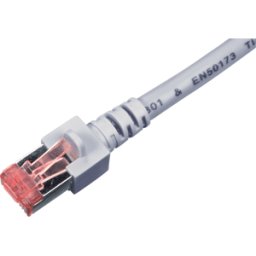 FREI PATCH-C6 1 WS - Cable de interconexiones PiMF CAT 6 de 1,0 m, blanco, RJ45