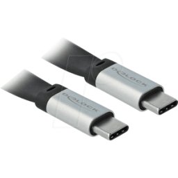 DELOCK 85926 - DELOCK USB 3,1 C-plug > C-plug, cable de cinta FPC 22cm