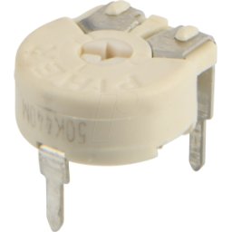 PIHER PTC10LV10-503A - Potenciómetro de precisión, recortador, horizontal, 50 kOhm