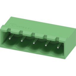 PHOENIX-CONTACT MSTBA 5-G 5,08 - Placa base del PWB, 5-pin, RM: 5,08 mm