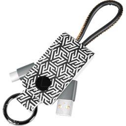 LOGILINK CU0164 - Cable de carga y sincronización, USB-a -> C, llavero