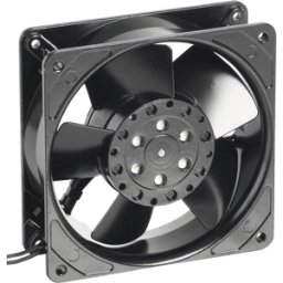 EBM-PAPST PAPST 4656ZWU - Ventilador axial, 119 x 119 x 38 mm, 230 V CA, rpm: 2650
