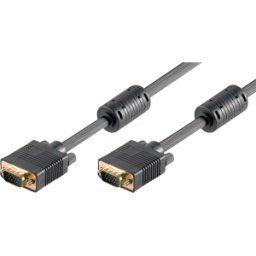 GOOBAY 68141 - Cable VGA para monitor de 15 pines, conector VGA, 30 m