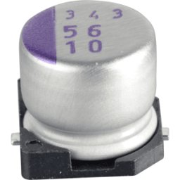 PANASONIC SVP 56/10 - Condensador de polímero, 56µF, 10V, 2000h, ESR bajo
