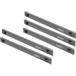 DIGITUS DIGI DN-97651-5 - Tapa ciega 1U, encajable, para armarios de red y servidores