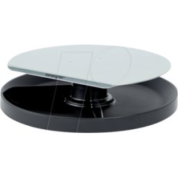 KENSINGTON KENS K52787WW - Soporte para monitor, Spin Station, ajustable en altura, negro