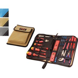 YOUR PERFECT CASE YPC BG00017BKSD - Organizador de herramientas "ZipCaddy XL", negro arena,31x23x5cm