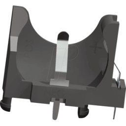 KEYSTONE 1069 - Soporte de pilas de botón para 1 diámetro de 16 mm