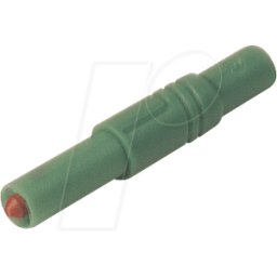 HIRSCHMANN TEST & MEASUREMENT LAS S G GN - Conector de seguridad, 1000 V-CAT III, verde