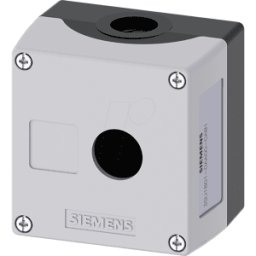 SIEMENS SIE 1801-0AB1 - Carcasa 22 mm - redondo, gris, 1 punto de comando