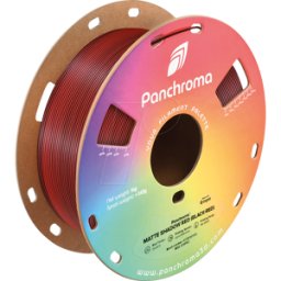 POLYMAKER CA4051 - Filamento, Panchroma PLA, Dual Matte Shadow Red, 1,75 mm, 1 kg