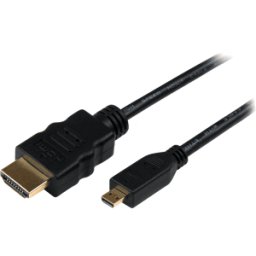 STARTECH.COM ST HDADMM3M - HDMI-A macho > HDMI Micro D macho, 3 m..