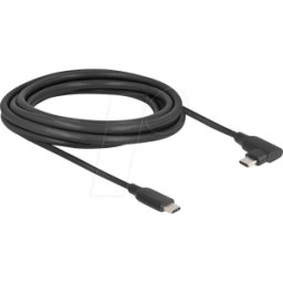 DELOCK 81195 - Cable USB 3.1 activo, clavija C > clavija acodada, 3 m