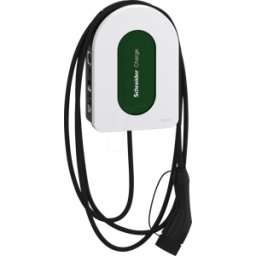 SCHNEIDER ELECTRIC EVH5A11N2C5 - Wallbox inteligente, 11kW, 16 a, tipo 2, cable 5m, detecci&oacut