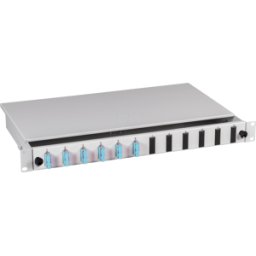 EFB-ELEKTRONIK EFB BA71203L12O4 - Caja de empalme, SC, OM4, 12 pigtail / 6 acoplamiento, gris