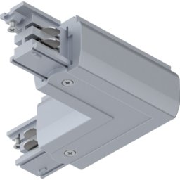 PAULMANN PLM 91371 - Conector ProRail3, pieza en L, 101x101mm, máx. 3.680 W, p