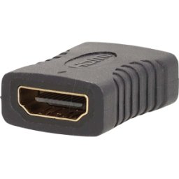 NEDIS N CVBW34900AT - Adaptador, toma HDMI a toma HDMI, antracita