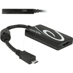 DELOCK 65643 - Convertidor USB 3,0, Micro-B a HDMI con audio
