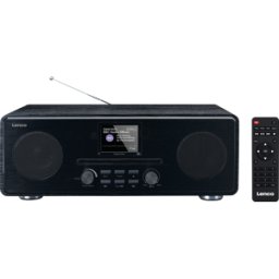 LENCO DAR-061BK - Radio DAB+/FM, pantalla TFT, Bluetooth, reproductor de CD