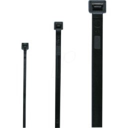 CIMCO 181872 - Bridas de cable, negro, 7.5x240mm, 100 piezas