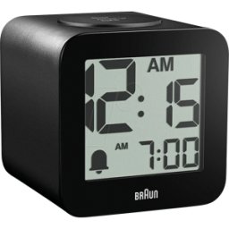BRAUN BC25BP-DCF - Reloj despertador inalámbrico digital, con anuncio de voz opcion