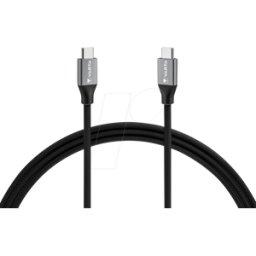 VARTA 57936 - Cable de carga y sincronización, USB C -> USB C, 100 W, 2