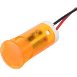 APEM APM QS123 HO220 - Lámpara de señalización LED, naranja, 220 V