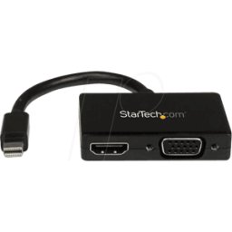 STARTECH.COM ST MDP2HDVGA - Adaptador DisplayPort, conector Mini DP a HDMI / VGA