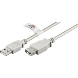 GOOBAY 68916 - Cable alargador USB 2.0 con certificado USB de 5 m