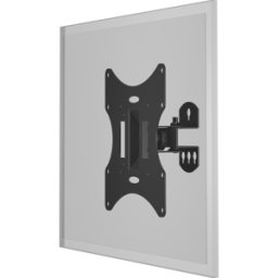 GOOBAY 51893 - Soporte de pared para TV, inclinable y giratorio, 23" - 42", neg