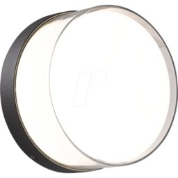 HEITRONIC HEIT HT-501326 - Luz de pared CIRCULA, 10 W, 690 lm, 3000K, IP65