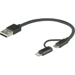 GP-BATTERIES GP CB03 - Cable de sincronización y carga, USB-A -> micro-USB & Lig